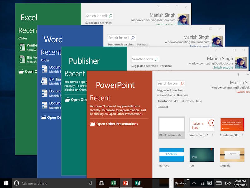 Microsoft Office 2016 Launched: Top 10 New Features | Gadgets 360