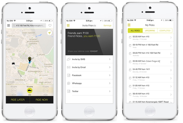 Ola Cabs Launches Services in Nagpur