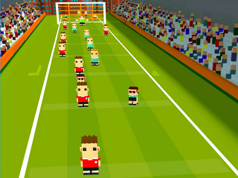One More Pass Is Where Football Meets Crossy Road