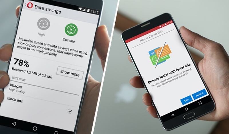 Opera's Integrated Ad-Blocker Now Available for Android and Desktop