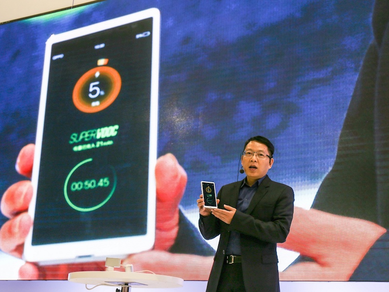 Oppo's New Super VOOC Battery Tech Can Fully Charge a Phone in 15 Minutes