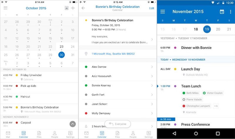 Microsoft Outlook App Revamped To Get Sunrise Calendar Features Technology News