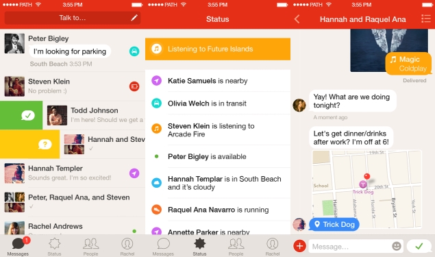 Path Launches Standalone 'Talk' Messenger App, Removes Friend Limit