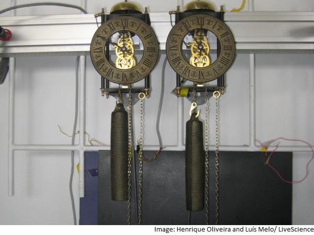 Scientists Find Why Pendulum Clocks Synchronise Over Time