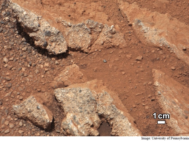 Martian Pebbles Travelled 50 Kilometres Down a Riverbed: Study