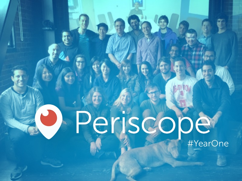 Periscope Celebrates First Anniversary With 200-Million Stream Milestone