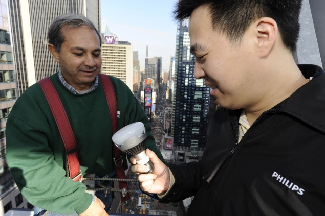 LED bulbs can make your white shirt ineffective