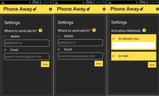 Phone Away app lets you access your Android phone remotely