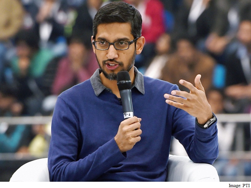 Google CEO Sundar Pichai Paid $100.5 Million for First Year at Helm