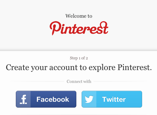 Anyone can sign up for Pinterest, no invitations required Anyone can sign up for Pinterest, no invitations required