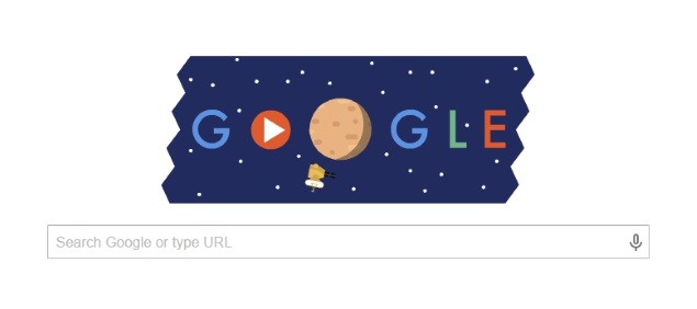 Pluto Flyby on Tuesday Marked by Google Doodle