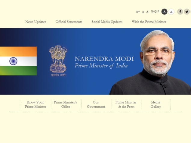 Narendra Modi Promises 'Glorious Future' on Relaunched PMO India Website