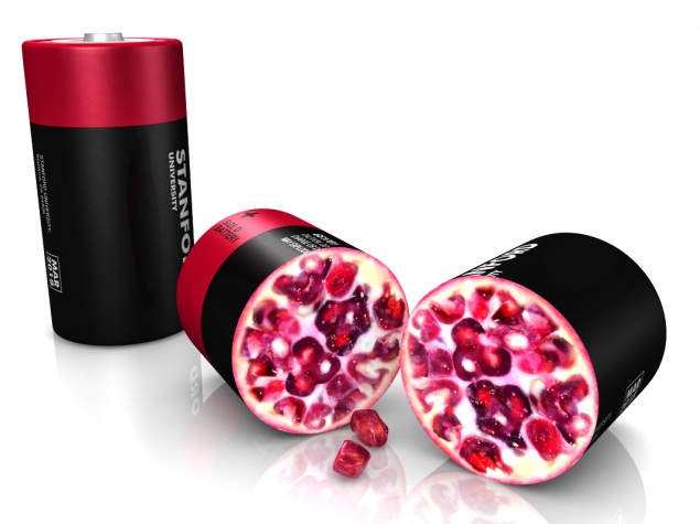 New 'pomegranate' electrode could usher in smaller, more powerful batteries
