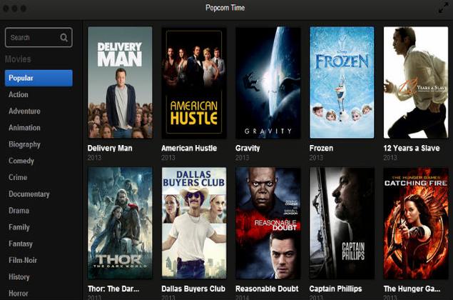 'Netflix of Torrents' Popcorn Time App Now Available for Android 