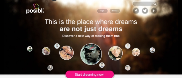 Posibl.com helps youngsters make their dreams come true