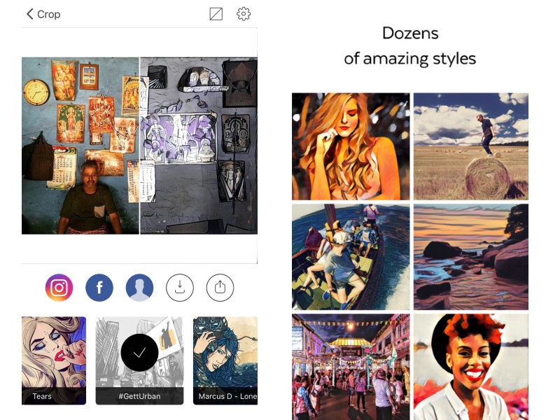 Prisma Update Improves Processing Speed, Adds Crop Function, and More