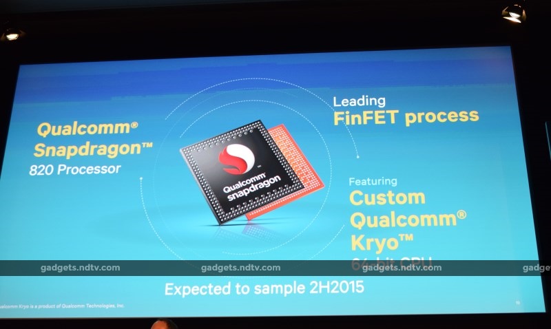 Qualcomm Snapdragon 820 SoC's Kryo CPU Detailed