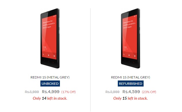 Xiaomi India Pilots Refurbished and Unboxed Smartphone ...