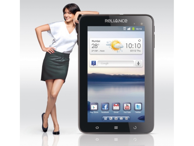 Reliance launches new version of 3G tablet for Rs. 14,499
