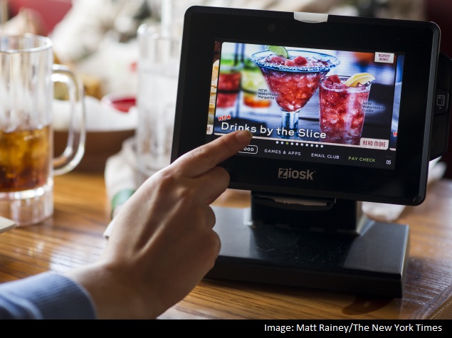 Hi, I'm a Tablet. I'll Be Your Waiter Tonight