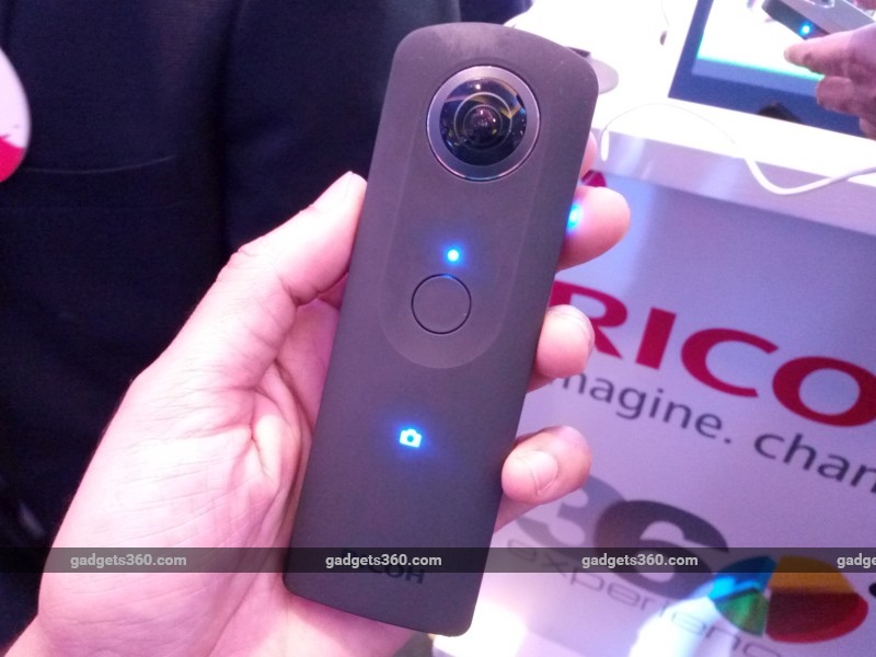 Ricoh Theta S 360-Degree Camera Launched at Rs. 39,995