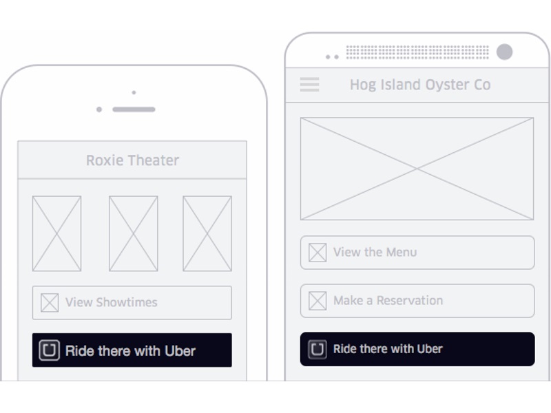 Uber Launches Taxi-Hailing Button for Third-Party Apps