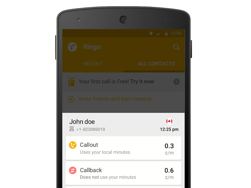 Ringo Now Lets You Make STD and Local Calls in India at Rs. 0.19 per Minute