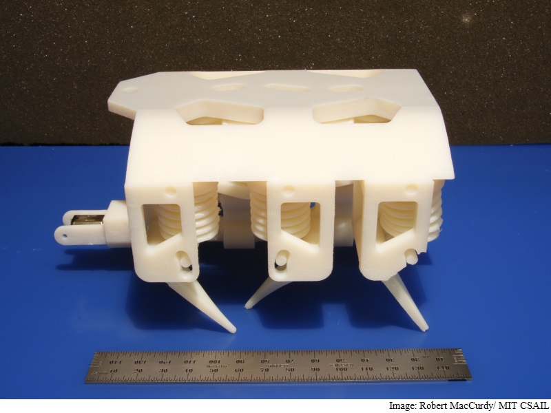 First 3D-Printed Robots Made Out of Both Solids and Liquids