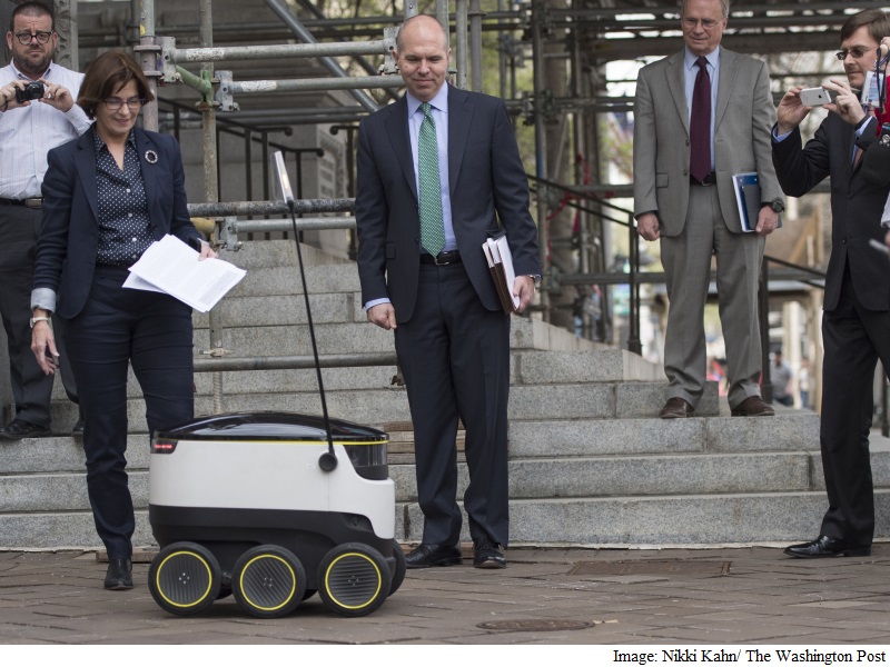 Driverless Delivery Robots Could Hit Sidewalks Soon