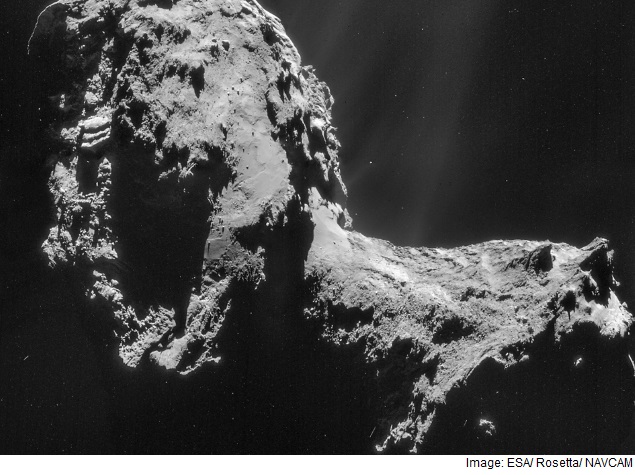 Nasa's Alice on Rosetta Spacecraft Makes Key Discovery About Comet Atmosphere