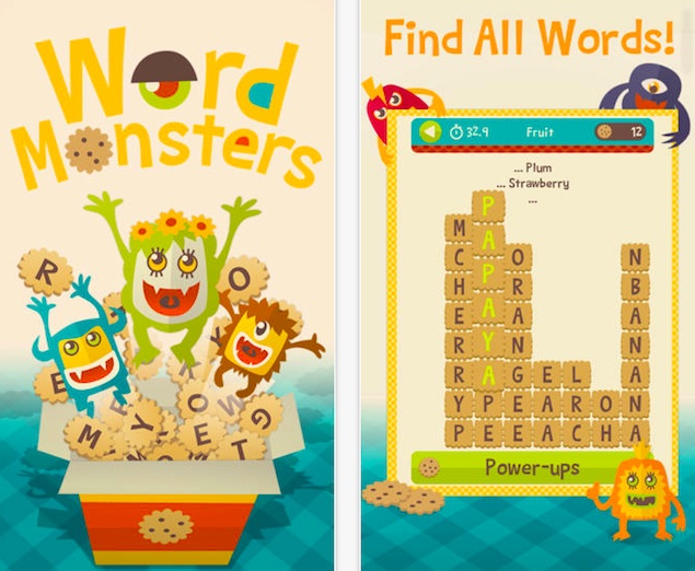Rovio and Raketspel's new puzzle-game Word Monsters now on iTunes