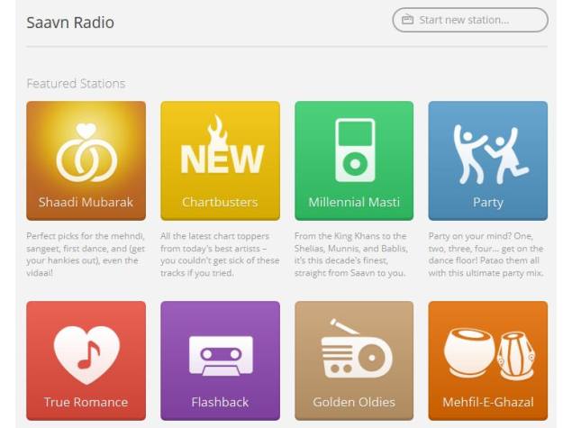 Saavn.com launches Internet radio service, called Saavn Radio