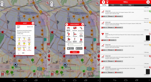 Safetipin app launched, lets users share safety details of city locations