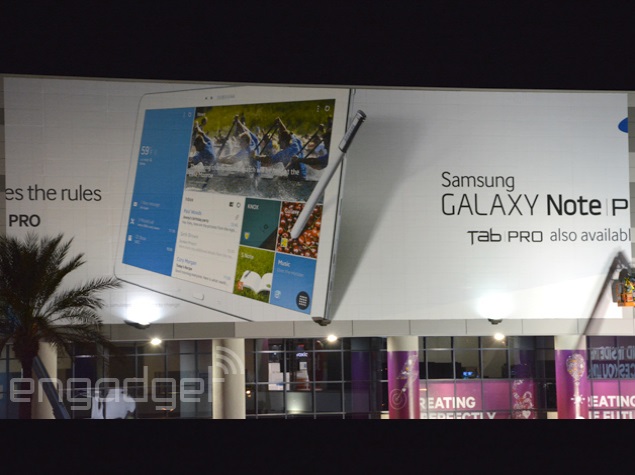 Samsung Galaxy Note Pro, Galaxy Tab Pro spotted in ad ahead of CES 2014 launch