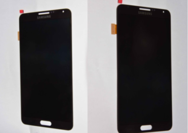 Purported images of Samsung Galaxy Note III screen surface online ahead of official launch