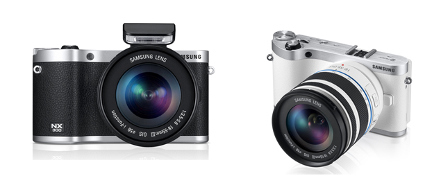 Samsung NX300 mirrorless interchangeable lens camera listed on company's website starting Rs. 48,900