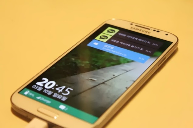 Samsung Galaxy S4 spotted running Tizen 3.0, gives peek at UI 