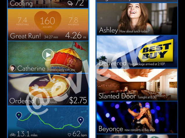 Samsung TouchWiz UI refresh leaked in screenshots showing card-like interface