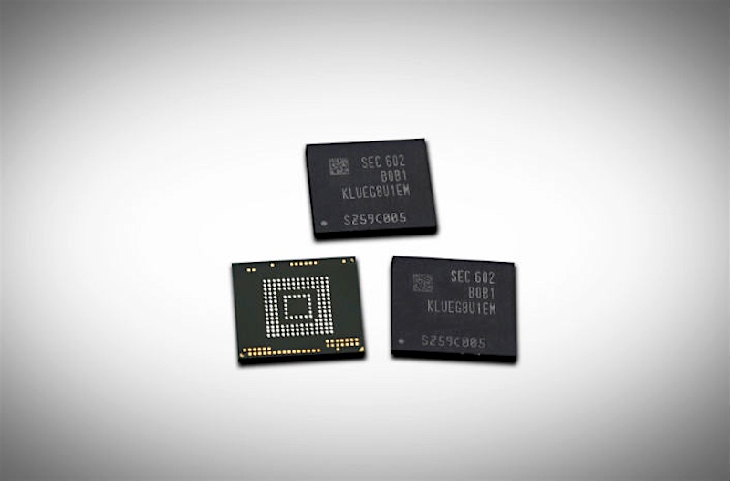 Samsung Begins Mass Production of 256GB UFS 2.0 Storage for Smartphones