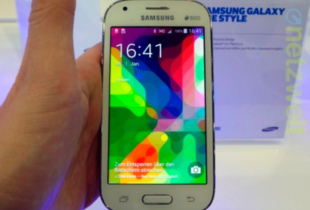 Samsung Galaxy Ace Style reportedly showcased ahead of launch
