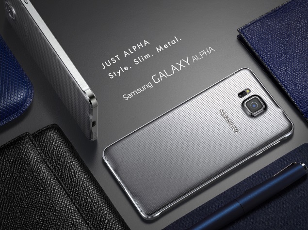 Samsung Galaxy Alpha Gets a 'Silver' Variant in India