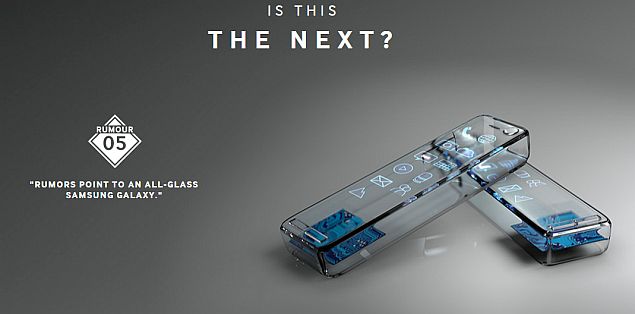 Samsung Galaxy S6's Large Display and Unlikely 'All-Glass' Body Teased