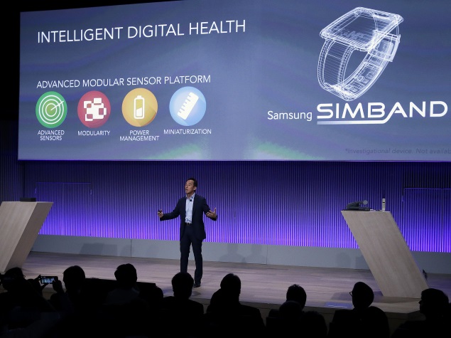 Samsung Unveils Simband Wristband and a Healthcare Platform