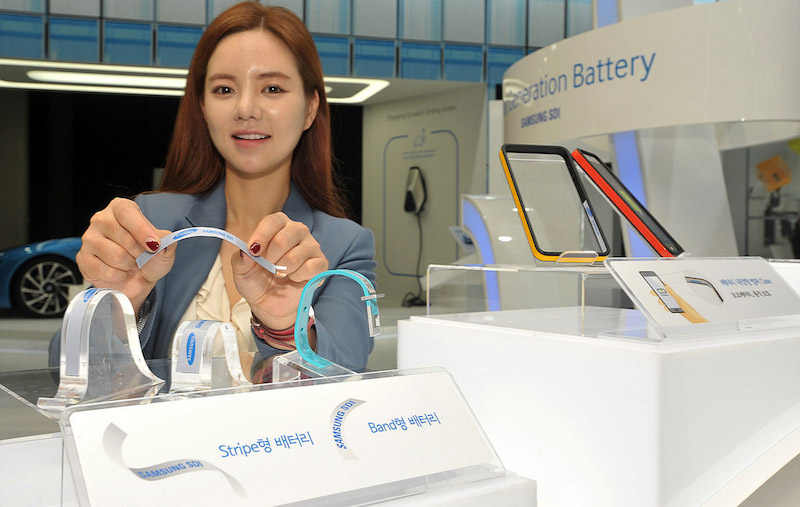 Samsung, LG Unveil Flexible Batteries That Could Revolutionise Wearables