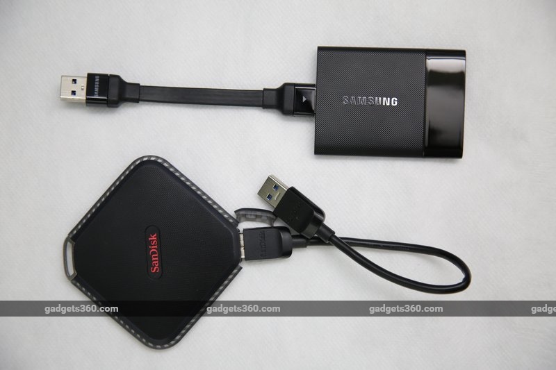 SanDisk Extreme 500 Portable SSD and Samsung Portable SSD T1 Review