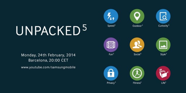 New Samsung unPacked 5 teaser points to revamped interface for Galaxy S5