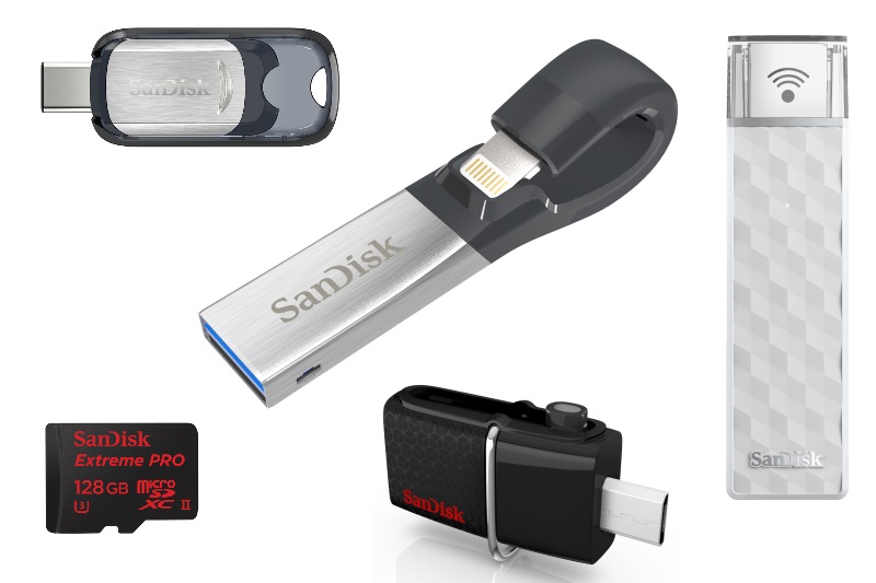 SanDisk Unveils New Generation of USB Type-C Flash Drives