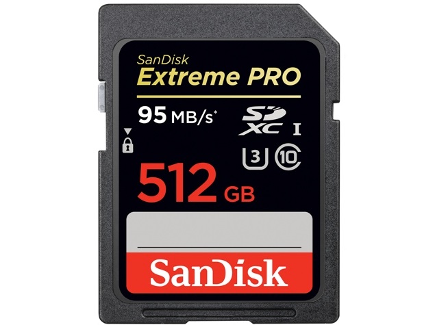 SanDisk Launches 512GB Extreme Pro SDXC Card in India at Rs. 51,990