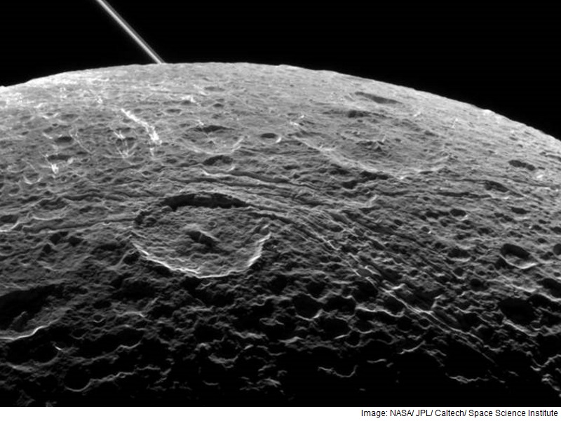 Nasa's Cassini Probe Set for Last Flyby of Saturn's Moon Dione on Monday