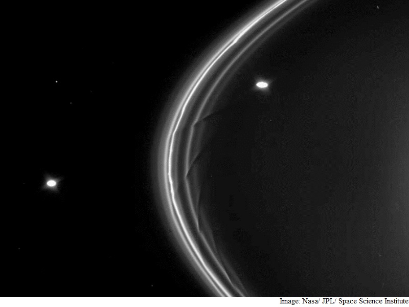 Origin of Saturn's F Ring and Its Shepherd Satellites Revealed: Study